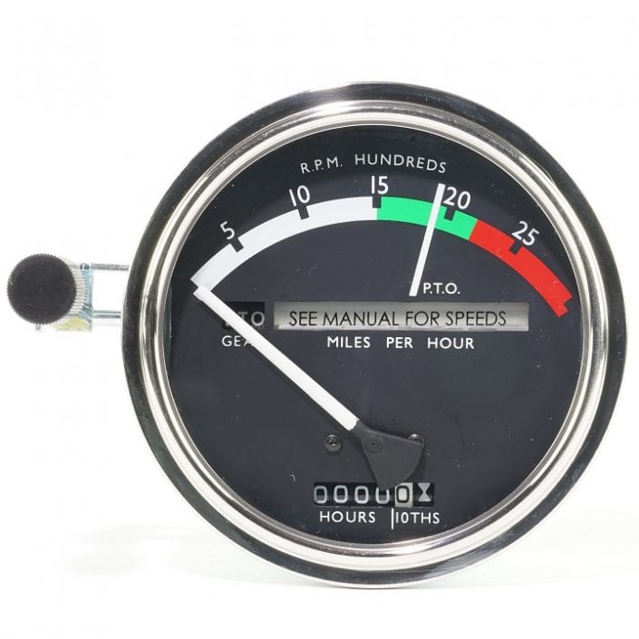 John Deere Tachometer White Needle Up The Brillman Company