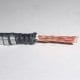 #B9909-001, 14 Gauge Single Conductor, Armor Covered (Cotton Braided) Primary Wire (Sold By the Foot)