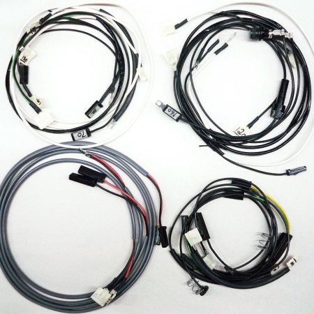 John Deere 530 LP Complete Wire Harness (Modified For A 1 Wire Alternator & Cowl Mounted Lights)