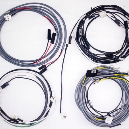 John Deere 530 LP Gas Complete Wire Harness (Modified For A 1 Wire Alternator & Flat Fender Lighting)