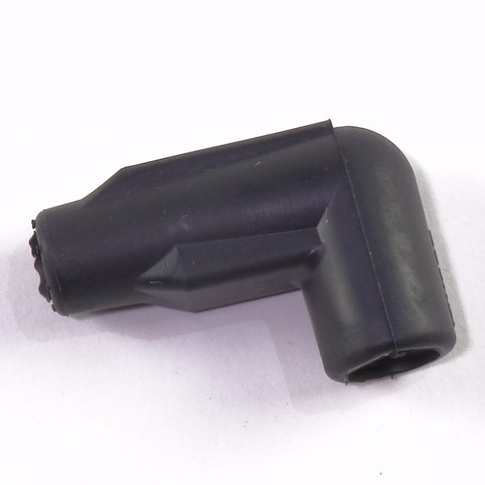 Right Angle Spark Plug Boot with Ribs The Brillman Company