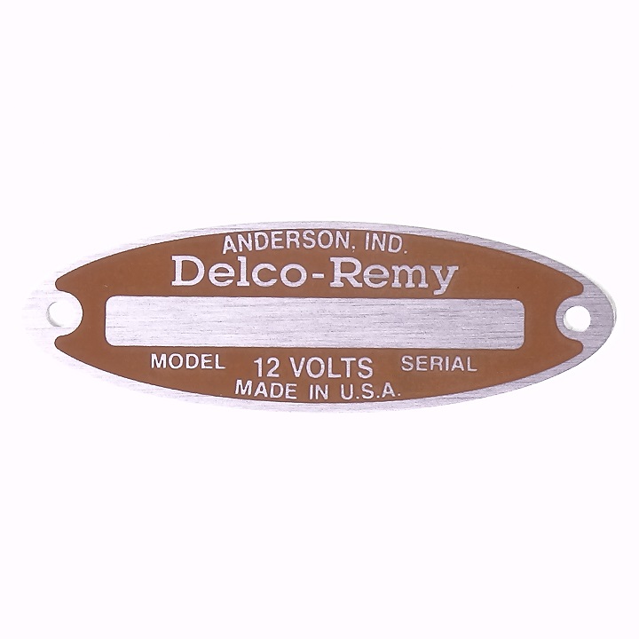 Warning Tag Labels 12 Volt Delco Remy Generators Chevrolet General Motors  GMC 