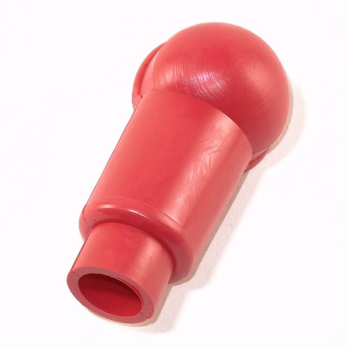 1/0 Gauge Battery Lug Cover - Red - The Brillman Company