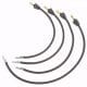 Allis Chalmers WC, WF Tractor (With Magneto) 4 Cylinder Spark Plug Wire Set