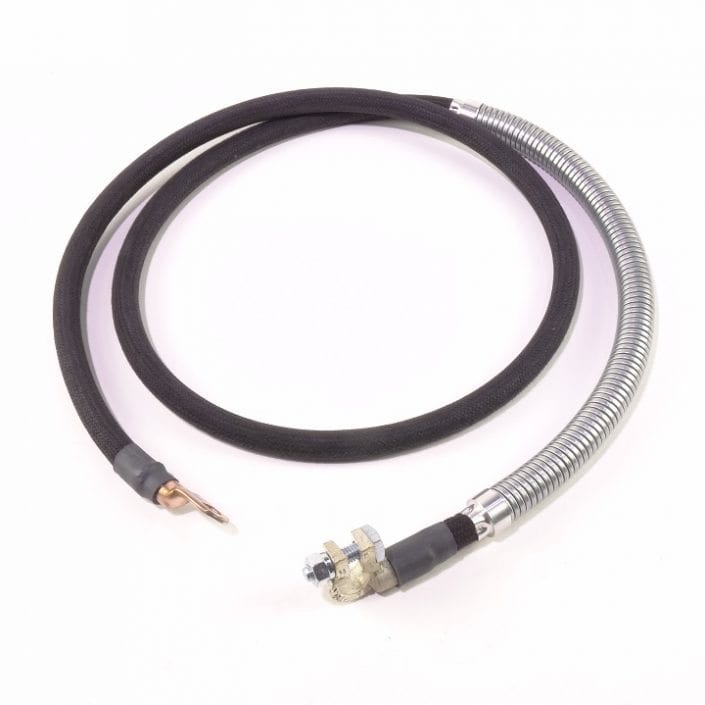 John Deere A Late Negative Battery Cable With Armor - The Brillman Company