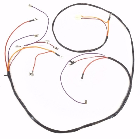 Allis Chalmers D17 Gas (Series 4) Complete Wire Harness (Modified For Delco 10SI Alternator)