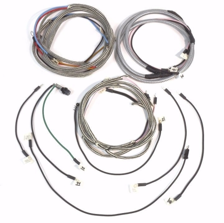 IHC/Farmall 350 Gas Complete Wire Harness (1 Wire Alternator)