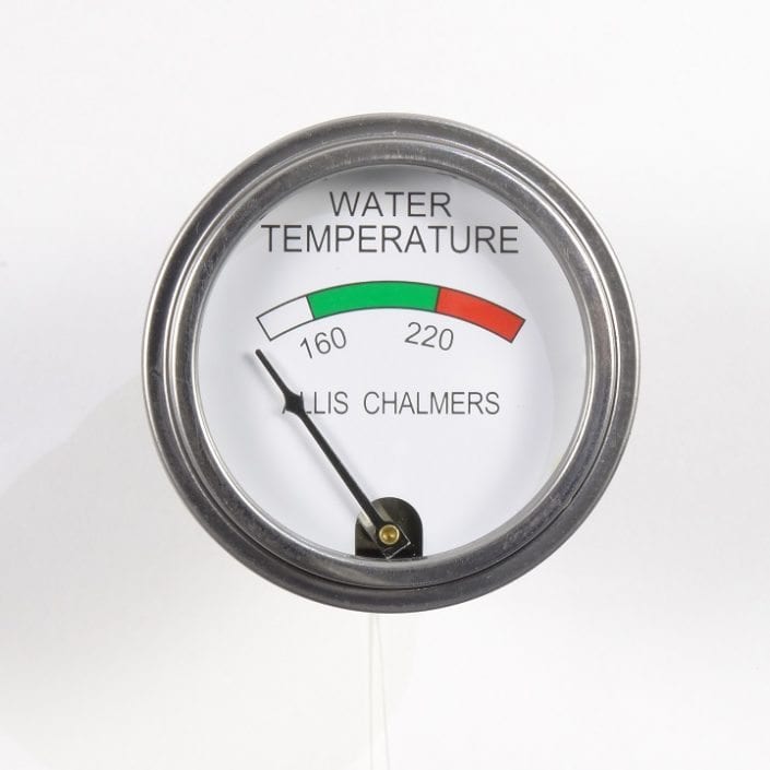 Allis Chalmers Fuel & Water Temperature Gauge – 6000 7000 8000 Series Tractor (70277453)