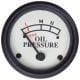 John Deere Oil Pressure Gauge (0-25 PSI) Dash Mounted with White Face
