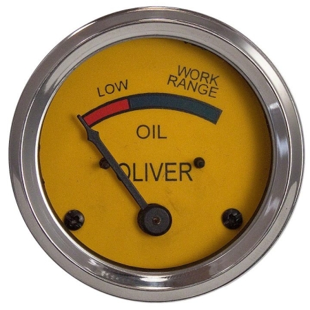 Oliver Oil Pressure Gauge (0-25 PSI)