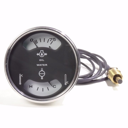 IHC Oil & Temperature Cluster Gauge Assembly