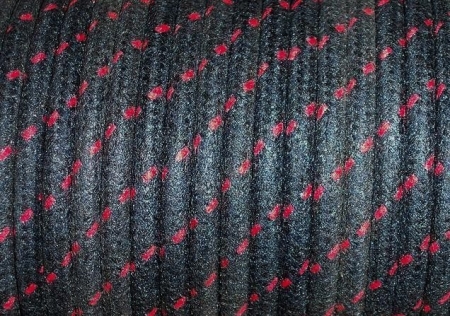 14 Gauge Cotton Braided Wire (Sold By the Foot)