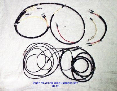 Ford 9N Tractor with Ammeter & Generator Original Type ... 9n wire harness 