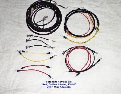Ford 8N up to Serial #263,843 Tractor Original Type Wire Harness With Ammeter & Generator