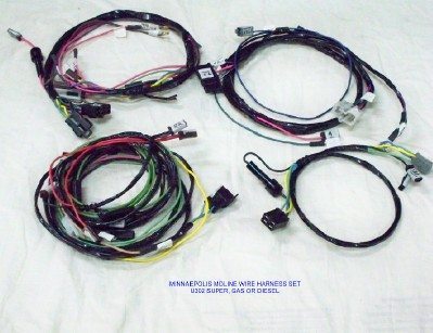 Minnaepolis Moline U302 Gas Wire Harness