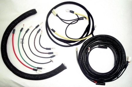 Massey Harris 101 Junior Wire Harness (Modified For A 1 Wire Alternator)