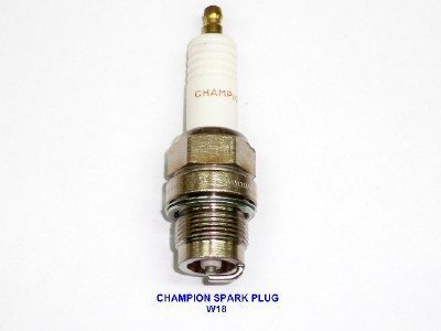 #W18, Champion Spark Plug (7/8")