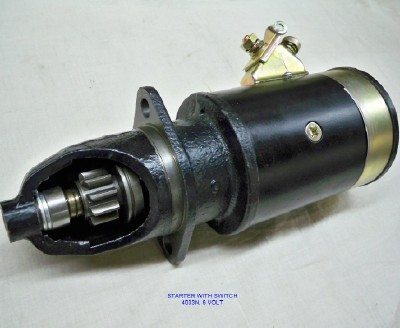 4033N, 6 Volt Starter With Switch