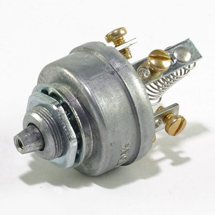 12Volt, 3Position Rotary Light Switch (Body Only) The Brillman Company