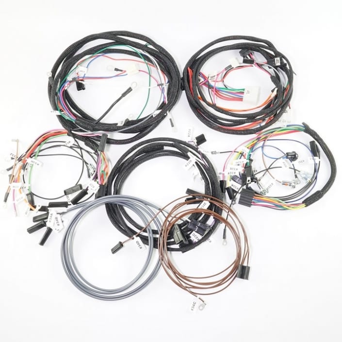 Farmall 706 Gas Complete Wire Harness (Modified for 10SI Alternator ...