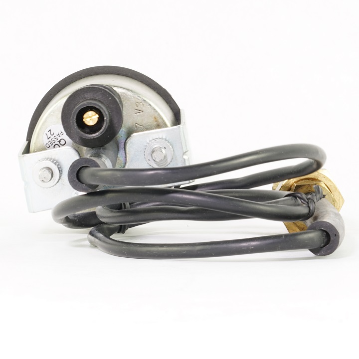 Sierra 3500 Oil Pressure Gauge; Black 7 Color (Universal; Some Adaptation May Be Required) - Free Shipping