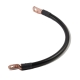 A shiny black switch-to-starter cable with straight lugs on both ends.