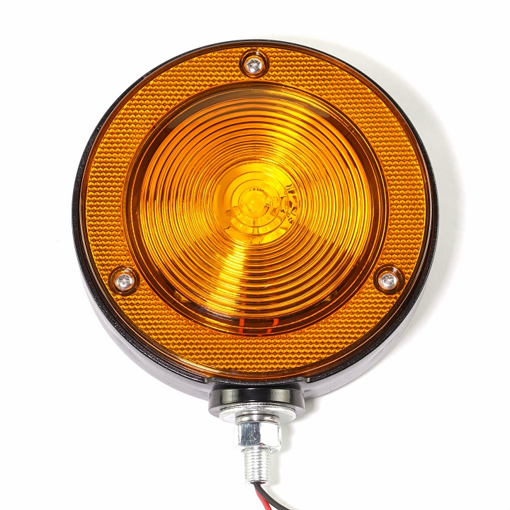 thumbnail interactive-video image 1 of 12-Volt Round Fender & Cab Mount Warning Light - The Company 1 of 10