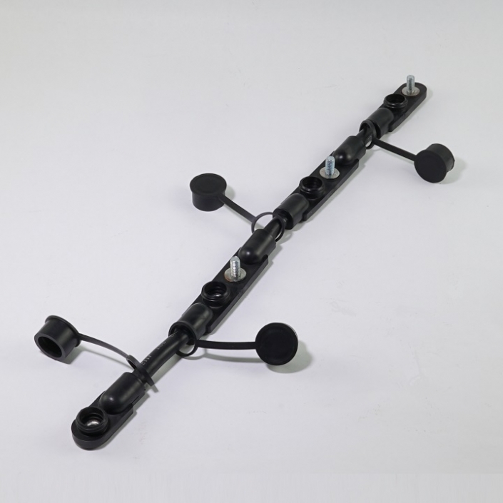 2/0 Gauge Overmolded 21″ Battery Cable Harness Assembly Black The