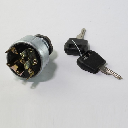 ignition switch with 2 keys