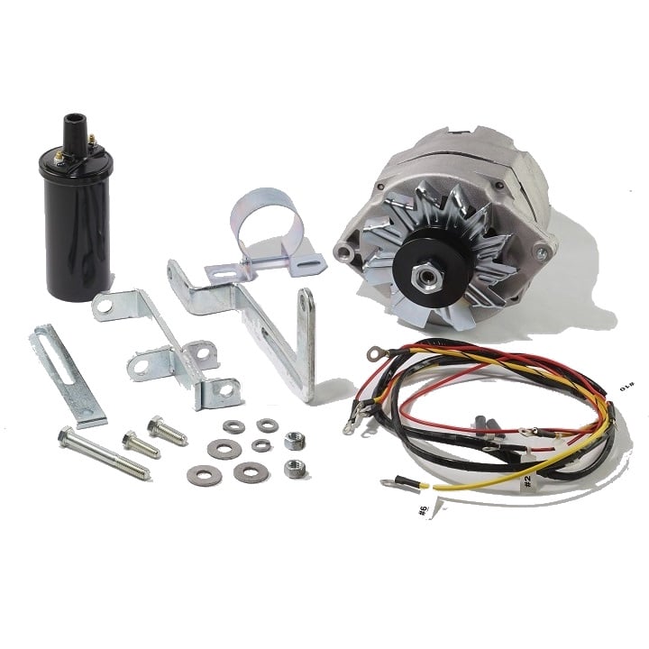 Ford 6-Volt to 12-Volt Conversion Kit (to 1952, Side-Mounted ...