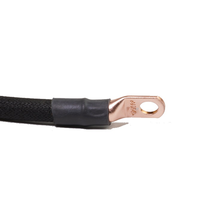 A close-up of the lug