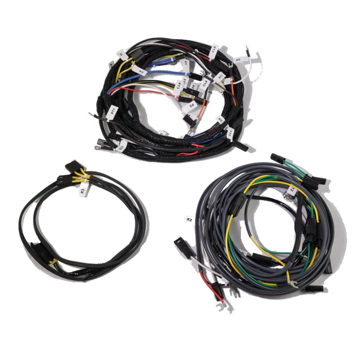 John Deere 4020 Gas & LP Row Crop (Serial #65,000 to 90,999) Complete Wiring Harness (Power Shift Transmission, 10SI/ 3-Wire Delco Alternator)