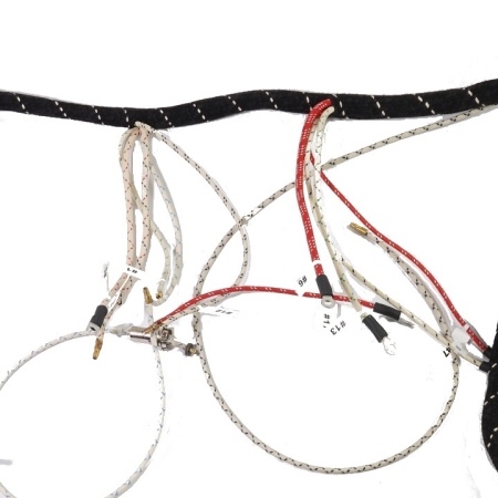 Crosley Farm-O-Road 1950-1952 Complete Wire Harness cables 1, 6, 13, 11, 7