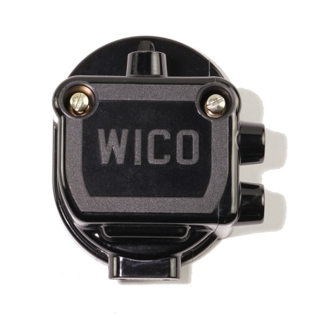 The top of the cap, set against a white background. The word "WICO" is set into the top of the cap in a different texture.