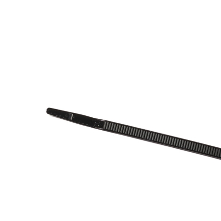 7" Black UV Resistant Cable Ties, 100 Pc. Bag