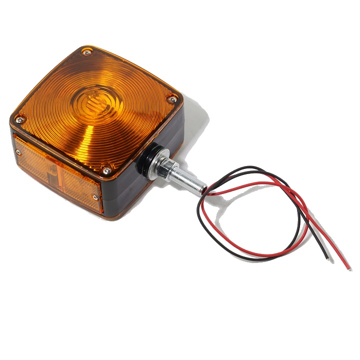 thumbnail image 2 of 12-Volt Round Fender & Cab Mount Warning Light - The Company 2 of 10