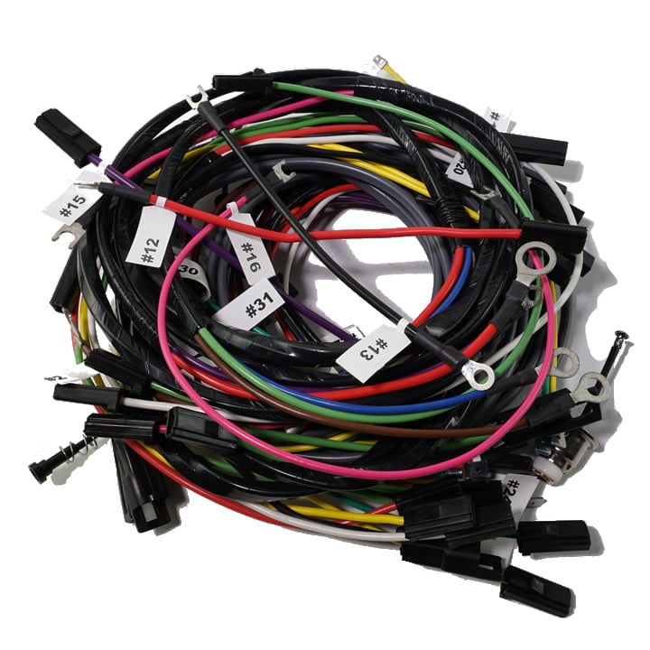 John Deere 2010 Gas Row Crop (#42,001 to 55,380) Complete Wire Harness